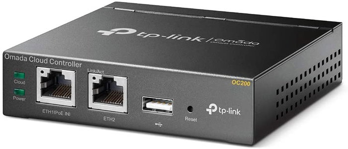 TP-Link Controlador Omada OC200 V2 con 2 Puertos RJ-45 10/100 PoE